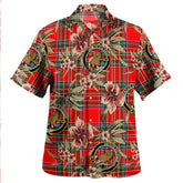 Binning Tartan Clan Crest Badge Aloha Hawaiian Shirt Tropical Old Style OZ90 Binning Tartan Tartan Today